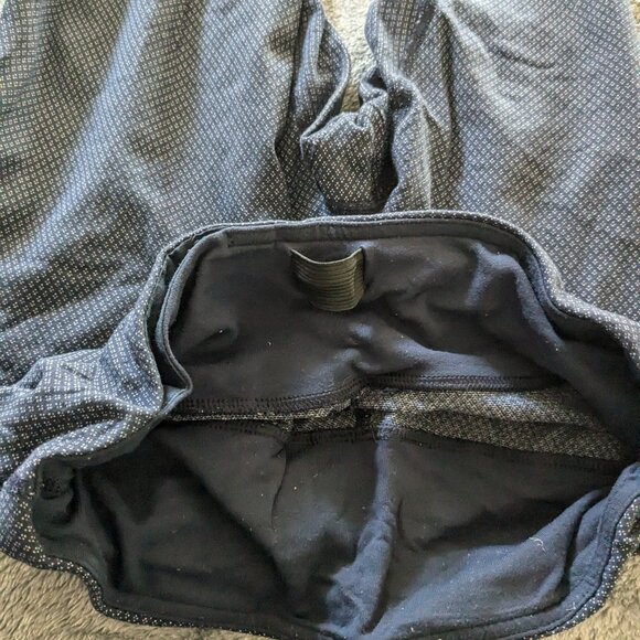 Lululemon Wunder Under Pacific Pointe Jacquard True Navy Onyx Blue size 6 -Rare! - Picture 14 of 14